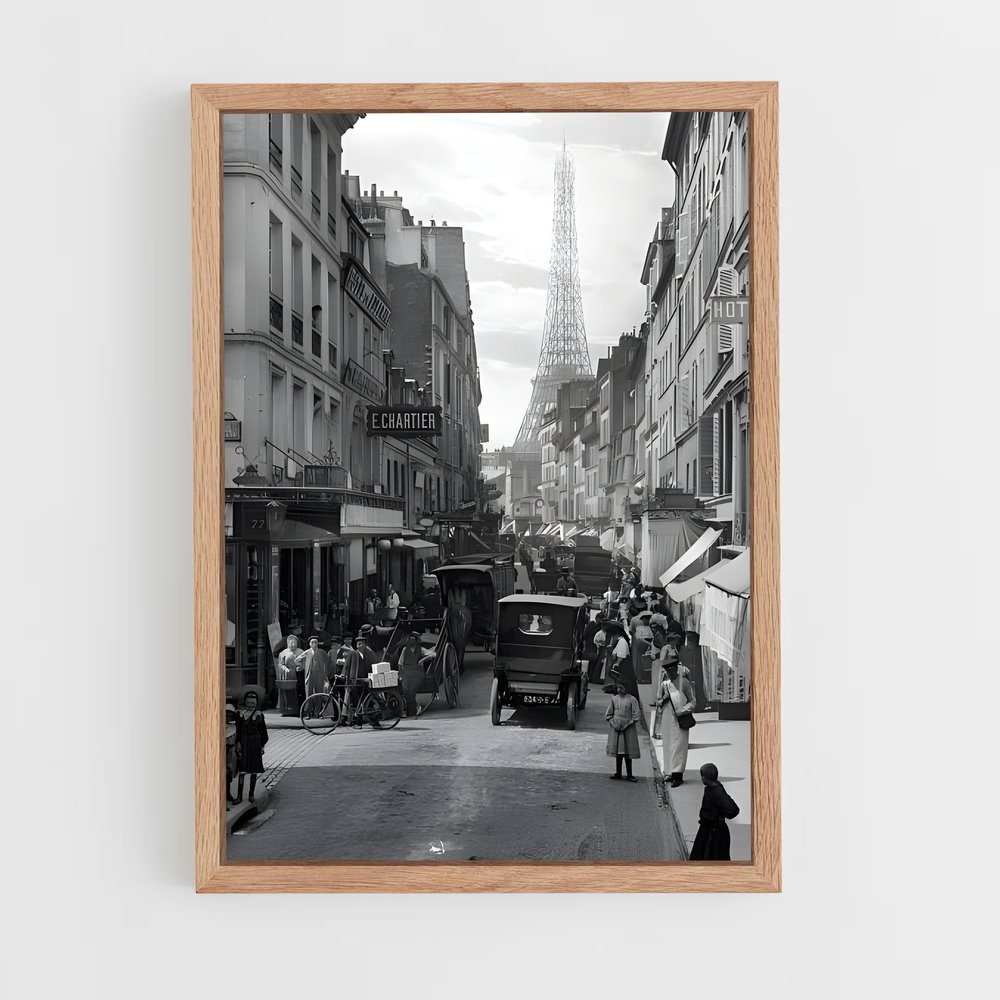 Poster Paris promenade – affiche Jeux Olympiques (vue 4)